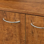 70.87"H Tall Storage Cabinet - 6 Doors 1 Drawer - Walnut MDF Wardrobe - 39.37"W x 15.35"D - Kitchen Bedroom