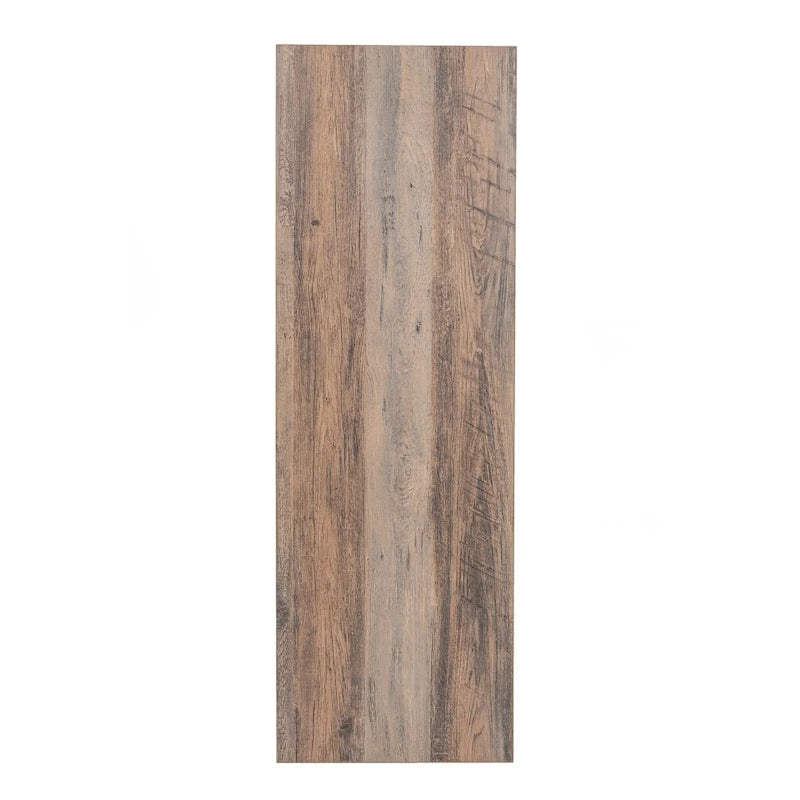 Farmhouse Entryway Bench with Hinged Lift Top Storage - 300 lbs Capacity - Metal Legs - Engineered Wood