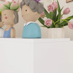 White Reception Desk Counter - Multi-Functional Storage Cabinet - 86.6"W x 39.3"H x 23.6"D - Office Front Table