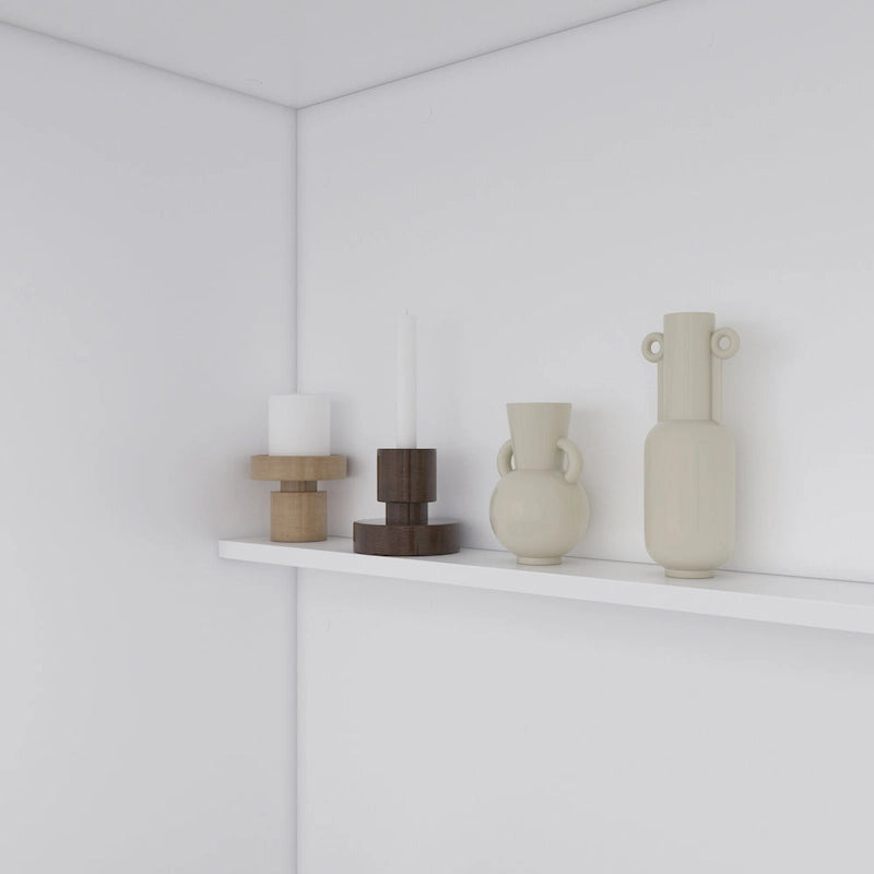 White Reception Desk Counter - Multi-Functional Storage Cabinet - 86.6"W x 39.3"H x 23.6"D - Office Front Table