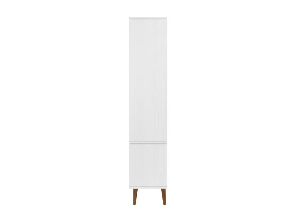 White Pine Wood Wardrobe, 90 x 35 x 175 cm