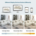 Modern 4-Seat L-Shaped Convertible Sofa - Reversible Chaise - Skirted Design - Living Room Sectional