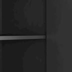 Modern Buffet Cabinet with Storage - Fluted Panel Sideboard - Adjustable Shelves - Art Deco Mid-Century