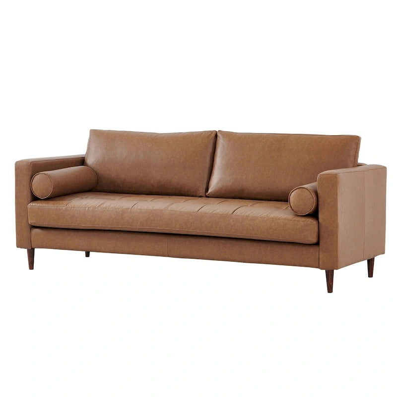 Alessandra Modern Contemporary Eco Leather Sofa