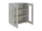 Gray Sideboard, 69.5 x 34 x 90 cm