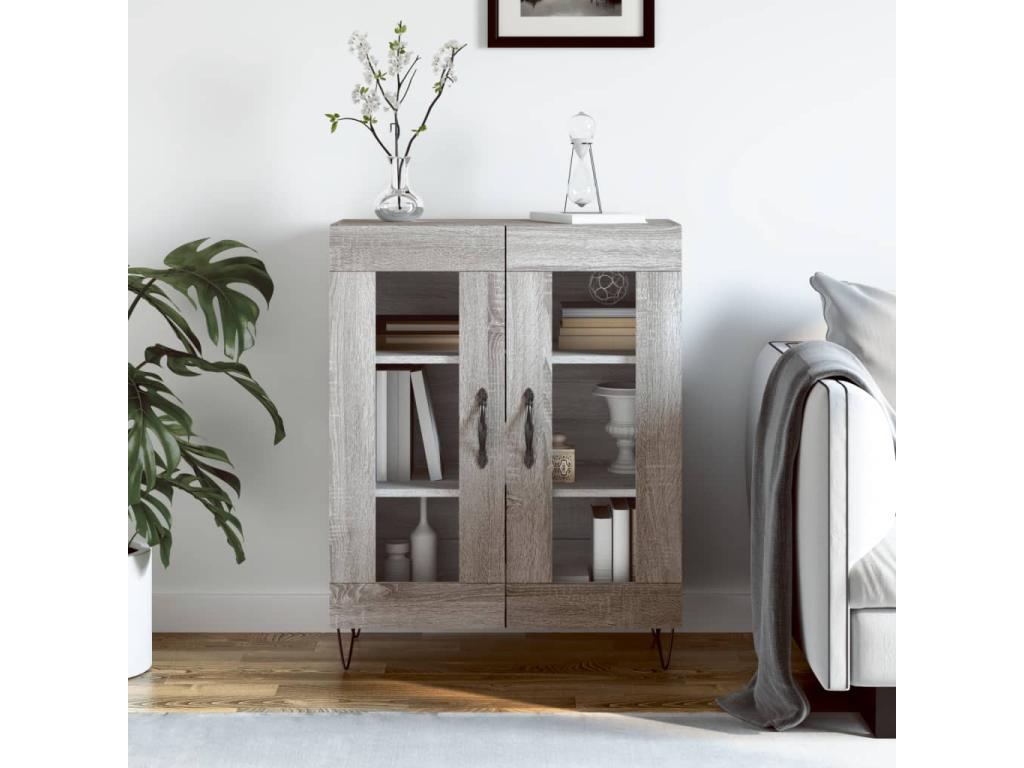 Gray Sideboard, 69.5 x 34 x 90 cm - dlz1766571926873
