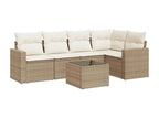 Beige Woven Resin Wicker Outdoor Furniture Set - dlz1766571705470