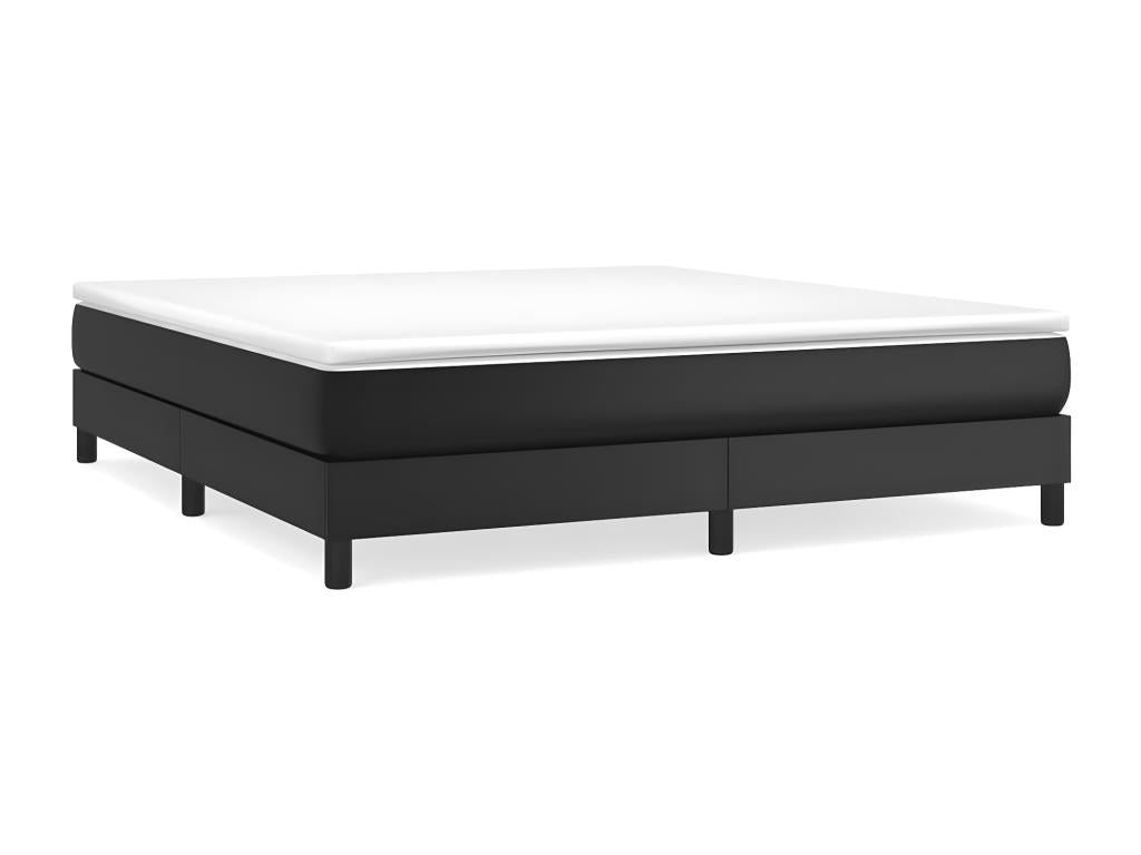 White Faux Leather Mattress, 180 x 200 cm