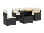 Black Woven Resin Wicker Outdoor Furniture Set - dlz1766571743521