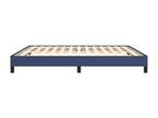 Blue Fabric Bed Frame, 160 x 200 cm