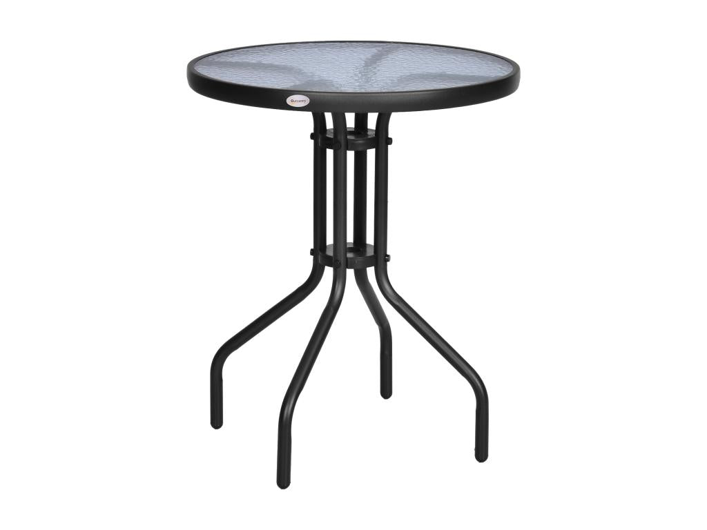 Black Metal Table
