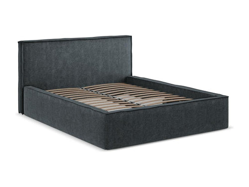 Anthracite Fabric Bed, 180 x 200 cm