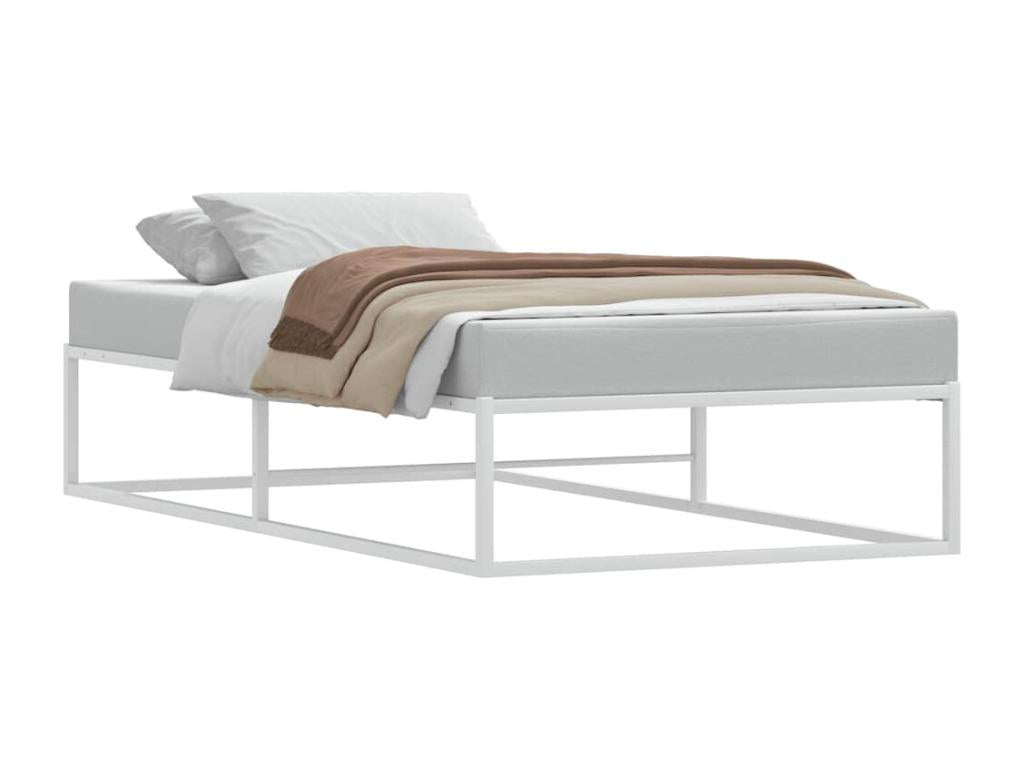 White Metal Mattress, 90 x 200 cm