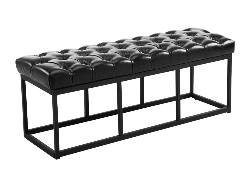 Black Faux Leather Home Furniture - dlz1766571535910