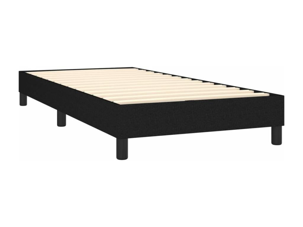 Black Fabric Mattress, 80 x 200 cm