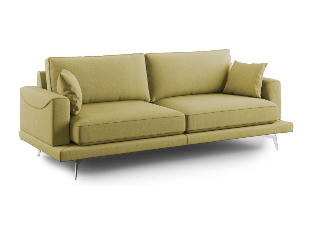 Yellow Fabric Sofa