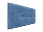 Blue Velvet Bed, 150 x 60 cm