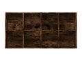 Brown Oak Wood Sideboard, 66 x 30 x 130 cm