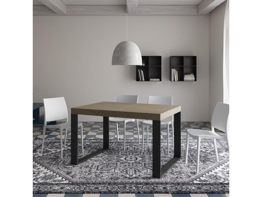 Anthracite Table, 90 x 120 cm