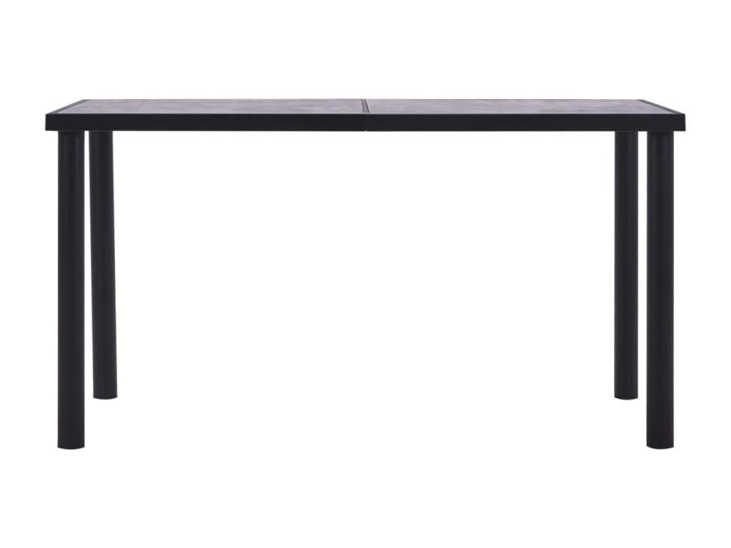 Black Table, 140 x 70 x 75 cm