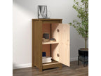 Brown Pine Wood Sideboard, 40 x 35 x 80 cm