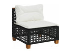 Black Woven Resin Wicker Outdoor Furniture Set - dlz1766571144555