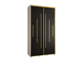 Black Wardrobe, 140 x 45 x 235.2 cm