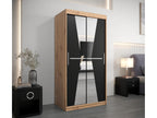 Black Wardrobe, 100 x 62 x 200 cm