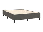 Gray Velvet Mattress, 140 x 200 cm