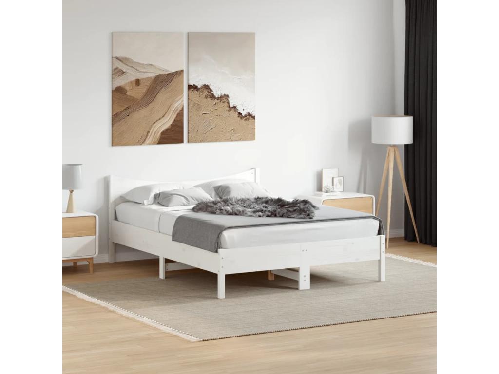 White Pine Wood Mattress, 120 x 200 cm