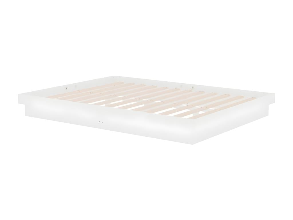 White Solid Wood Mattress, 140 x 190 cm