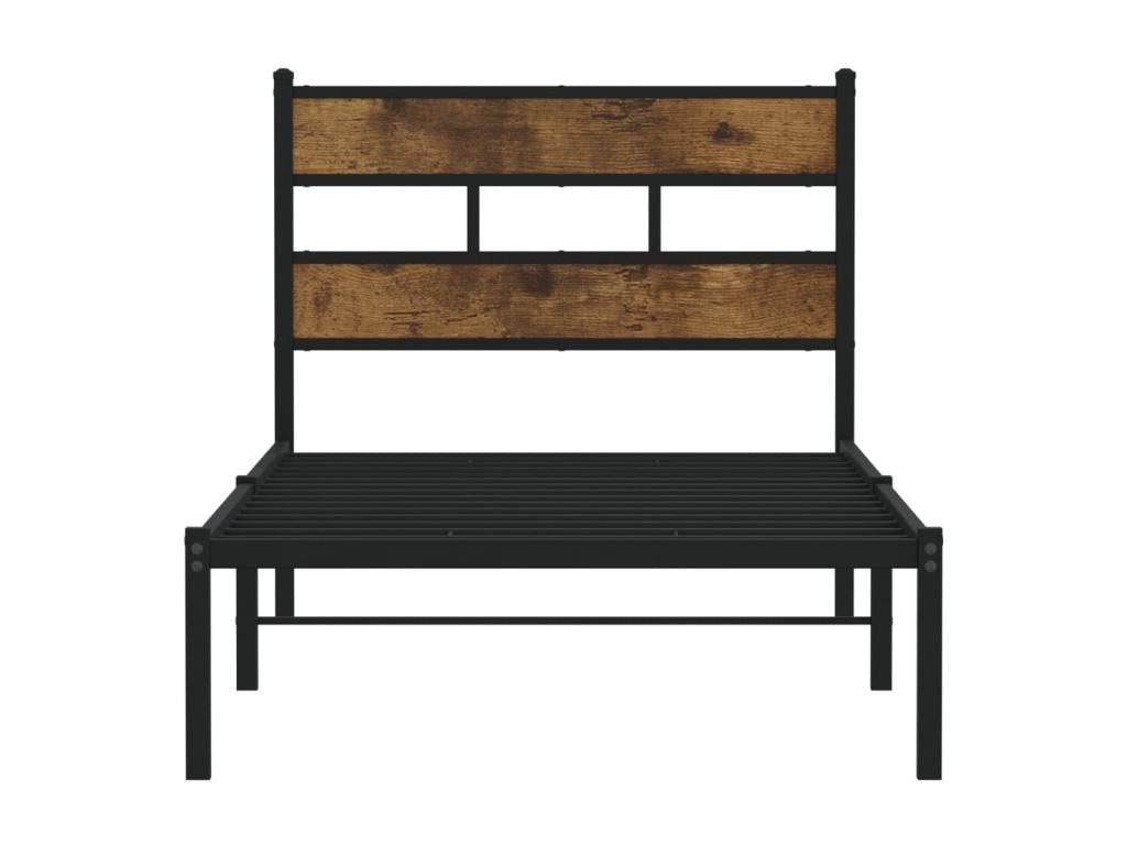 Brown Oak Wood Mattress, 75 x 190 cm