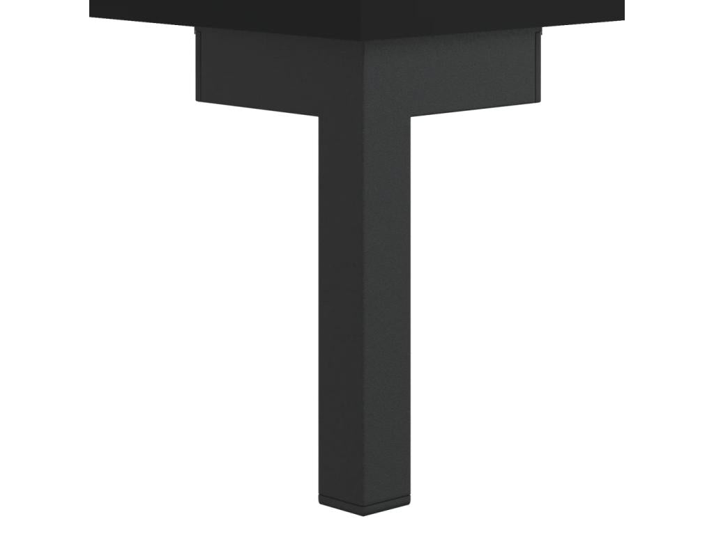 Black Sideboard, 34.5 x 32.5 x 90 cm