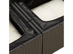 Black Woven Resin Wicker Outdoor Furniture Set - dlz1766571715383