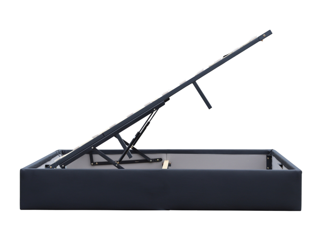 Black Bed, 90 x 200 cm