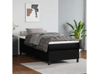 Black Faux Leather Mattress, 100 x 200 cm