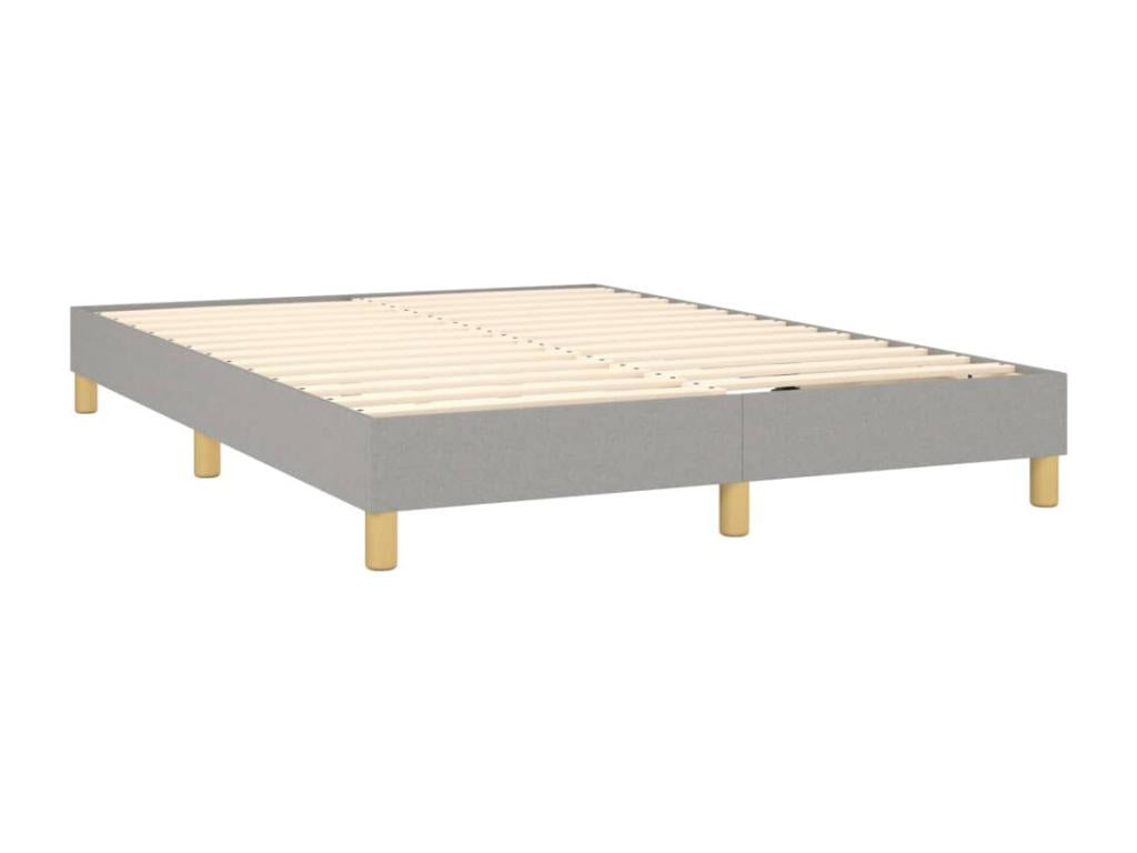 Gray Fabric Mattress, 140 x 200 cm