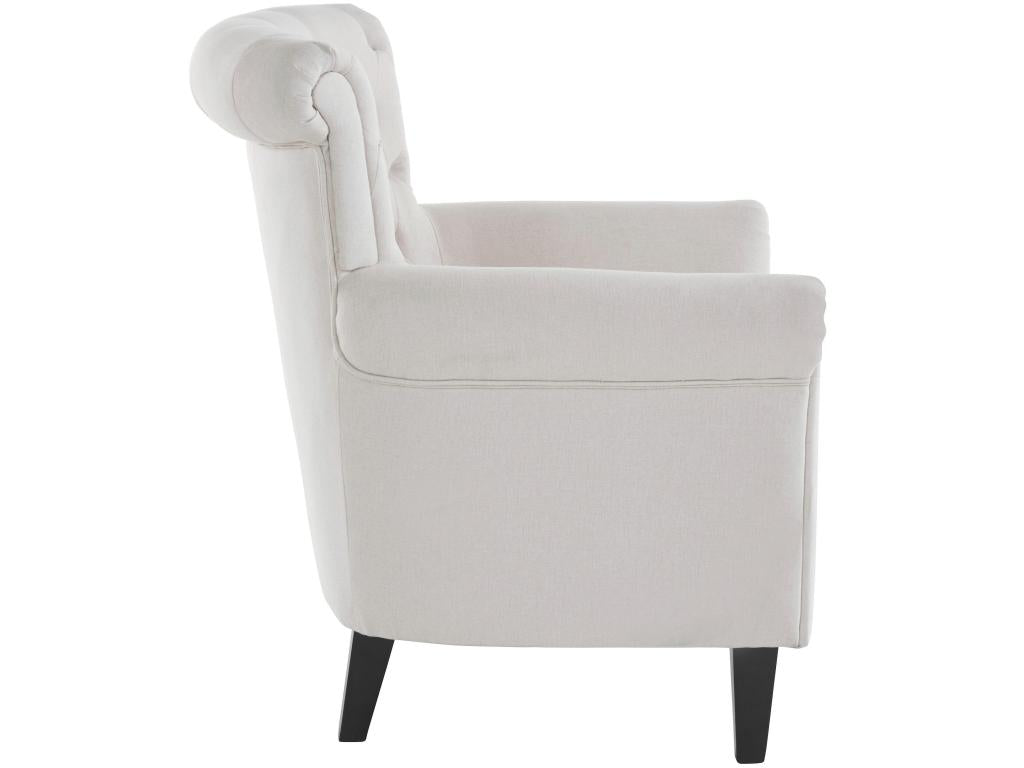 White Fabric Chair