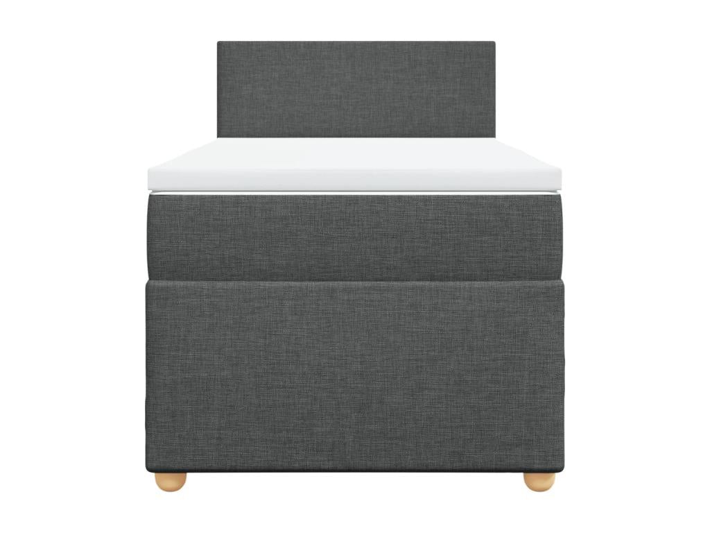 Gray Fabric Mattress, 90 x 190 cm
