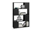 Black Bookcase, 80 x 24 x 124.5 cm