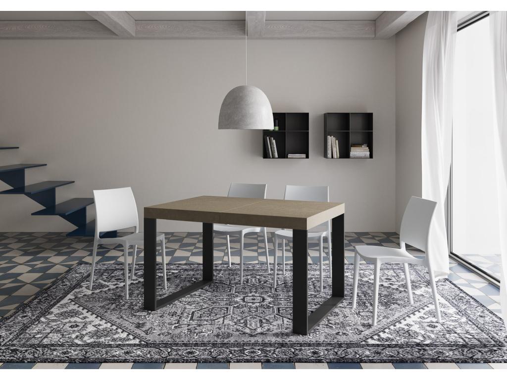 Anthracite Table, 90 x 120 cm