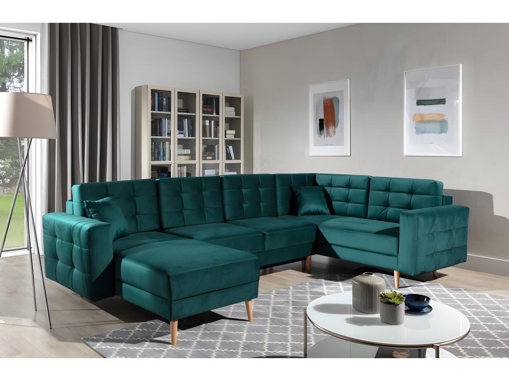 Green Velvet Sofa Bed