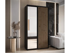 Black Wardrobe, 140 x 60 x 205.2 cm