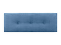 Blue Velvet Bed, 150 x 60 cm